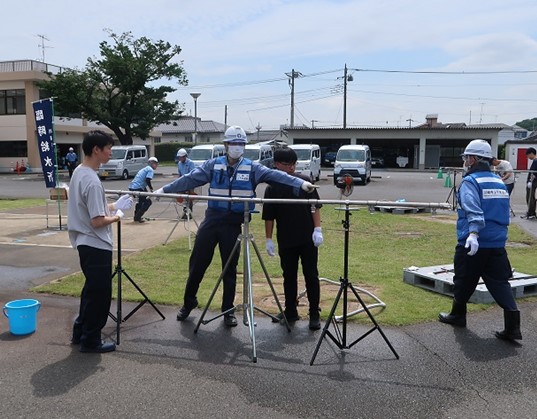 組立式給水タンクに関する訓練(2)