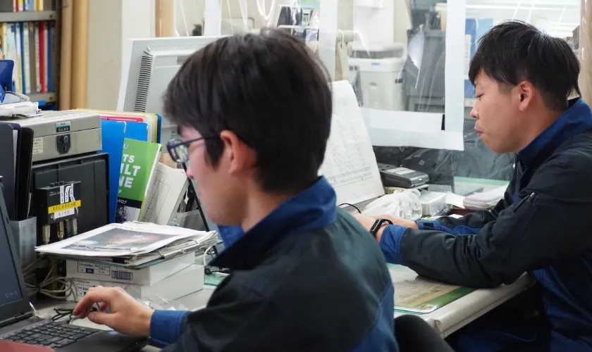 整備員のある１日のスケジュール