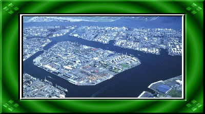 川崎地区のコンビナート