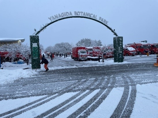 積雪寒冷地で活動する消防職員