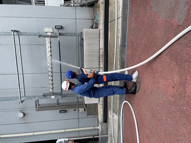 放水体験活動