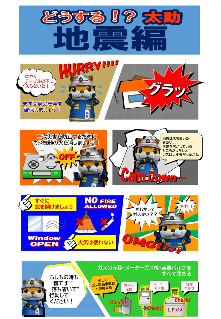 どうする！？太助地震編