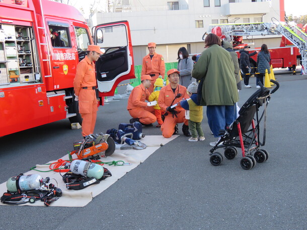 車両展示の様子