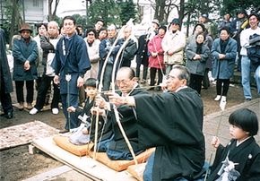 長尾神社の歩射