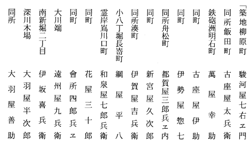 日輪大士像　軸裏文書　銘文1