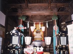 日枝神社本殿