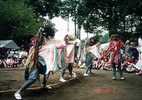 菅生神社獅子舞