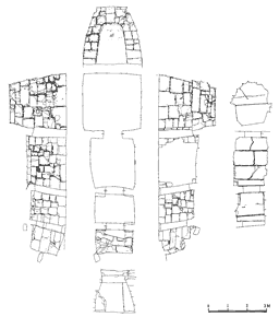 馬絹古墳横穴式石室実測図