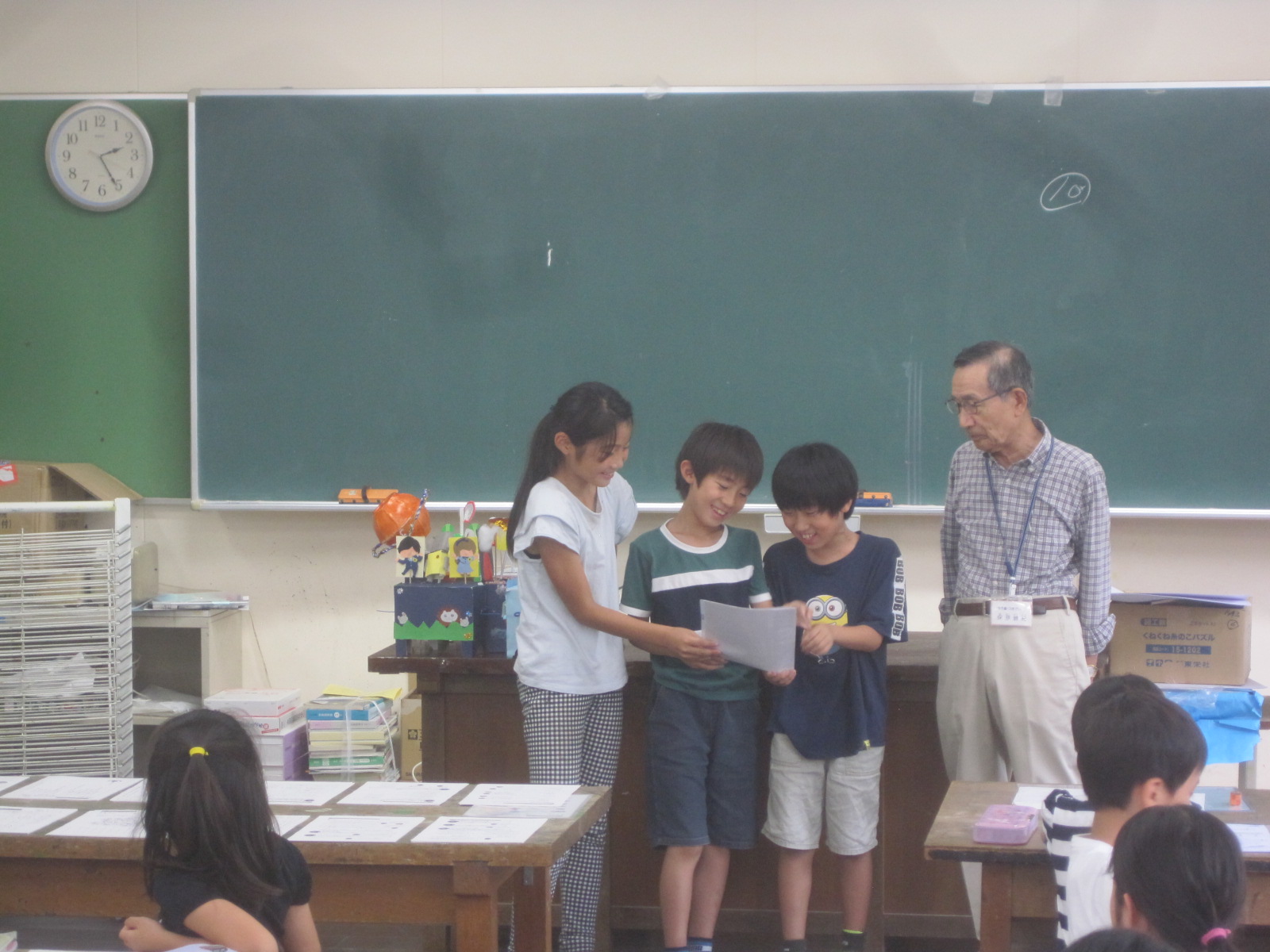 寺子屋くりぎだい　学習支援の様子3