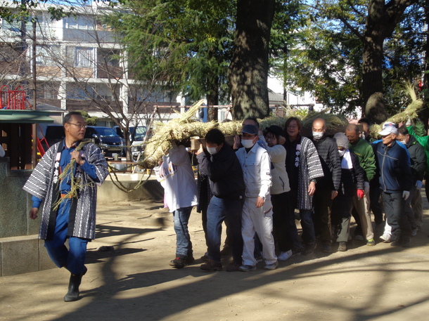 中丸子神明大神のおびしゃ