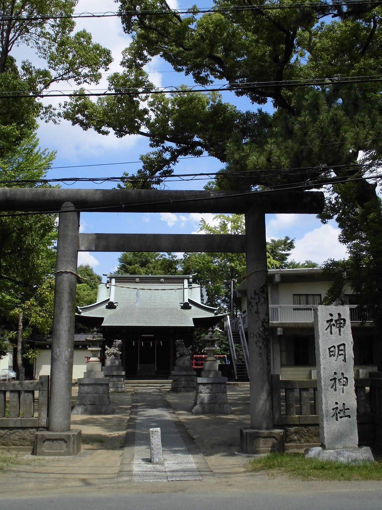 神地神明神社鳥居