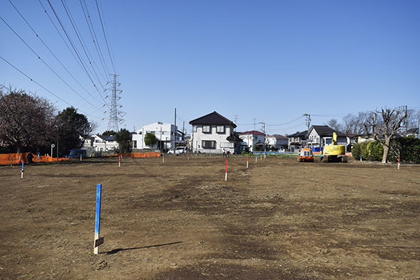 盛土レベル測量