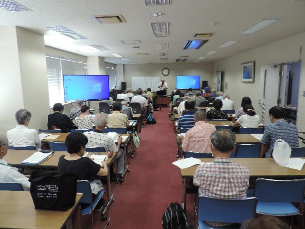 第2回講座会場後方からの全景