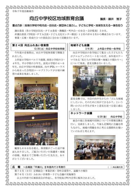 向丘　紹介資料