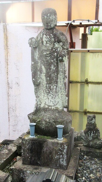 又玄寺　寛文3年銘地蔵庚申塔