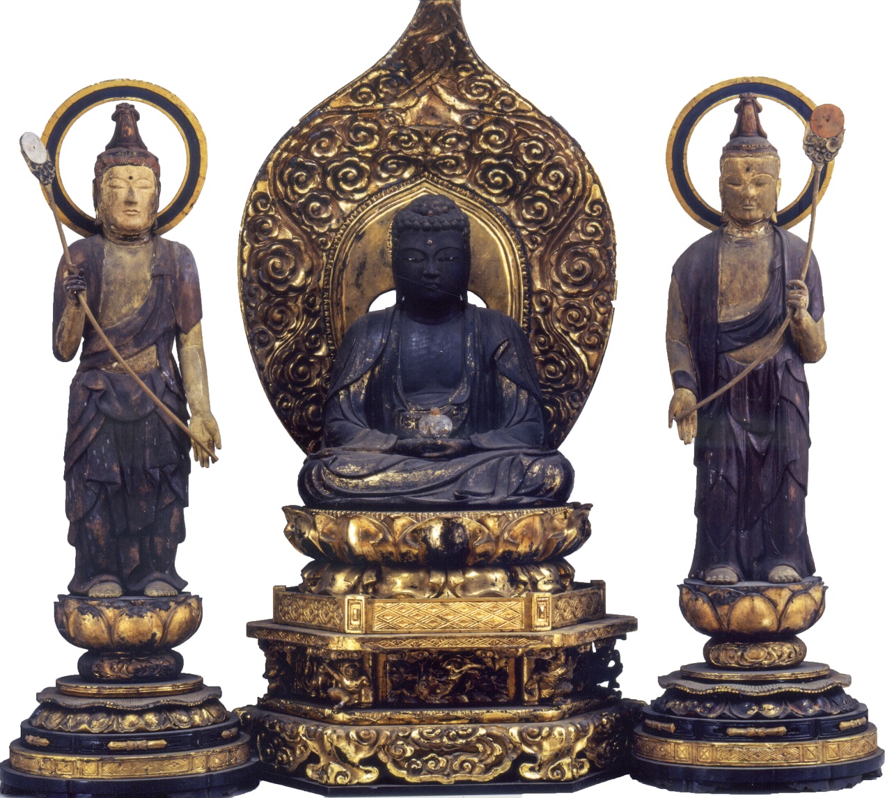 木造薬師如来両脇侍像(市重要歴史記念物)