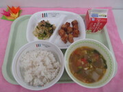 能登白ネギを使った給食献立