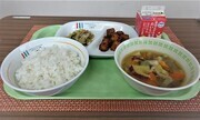 能登白ネギを使った給食献立