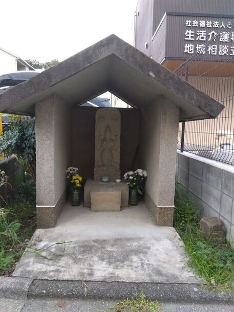 北加瀬谷戸の天明五年銘庚申塔