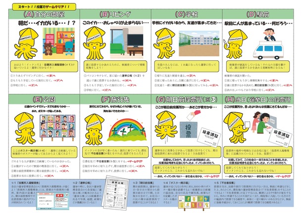 啓発チラシ「Eighteen」中面