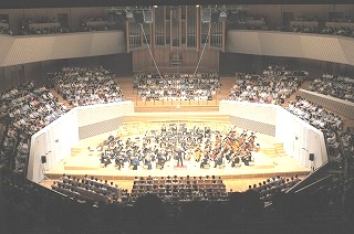 東京交響楽団の演奏の様子