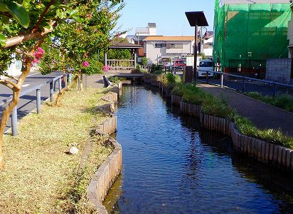 江川せせらぎ水路