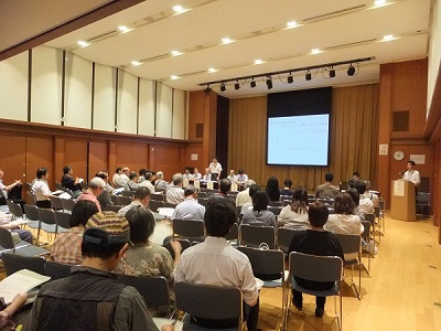 地権者などを対象とした説明会の写真