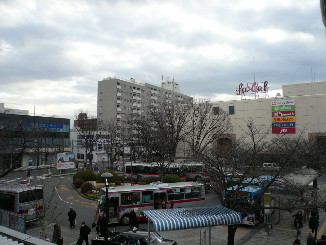 現在の鷺沼駅周辺