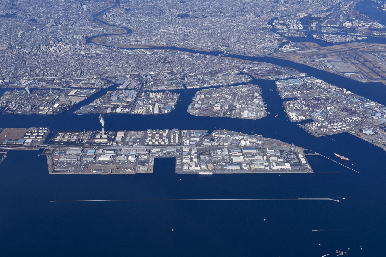 東扇島などを含む臨海部