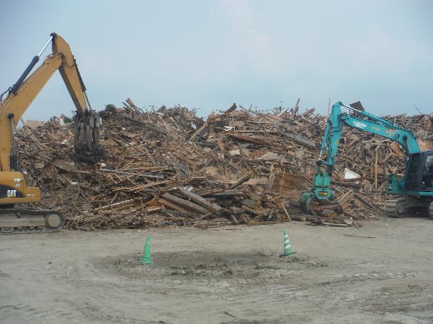 熊本地震で発生した災害廃棄物