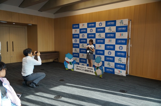 およよんと記念撮影