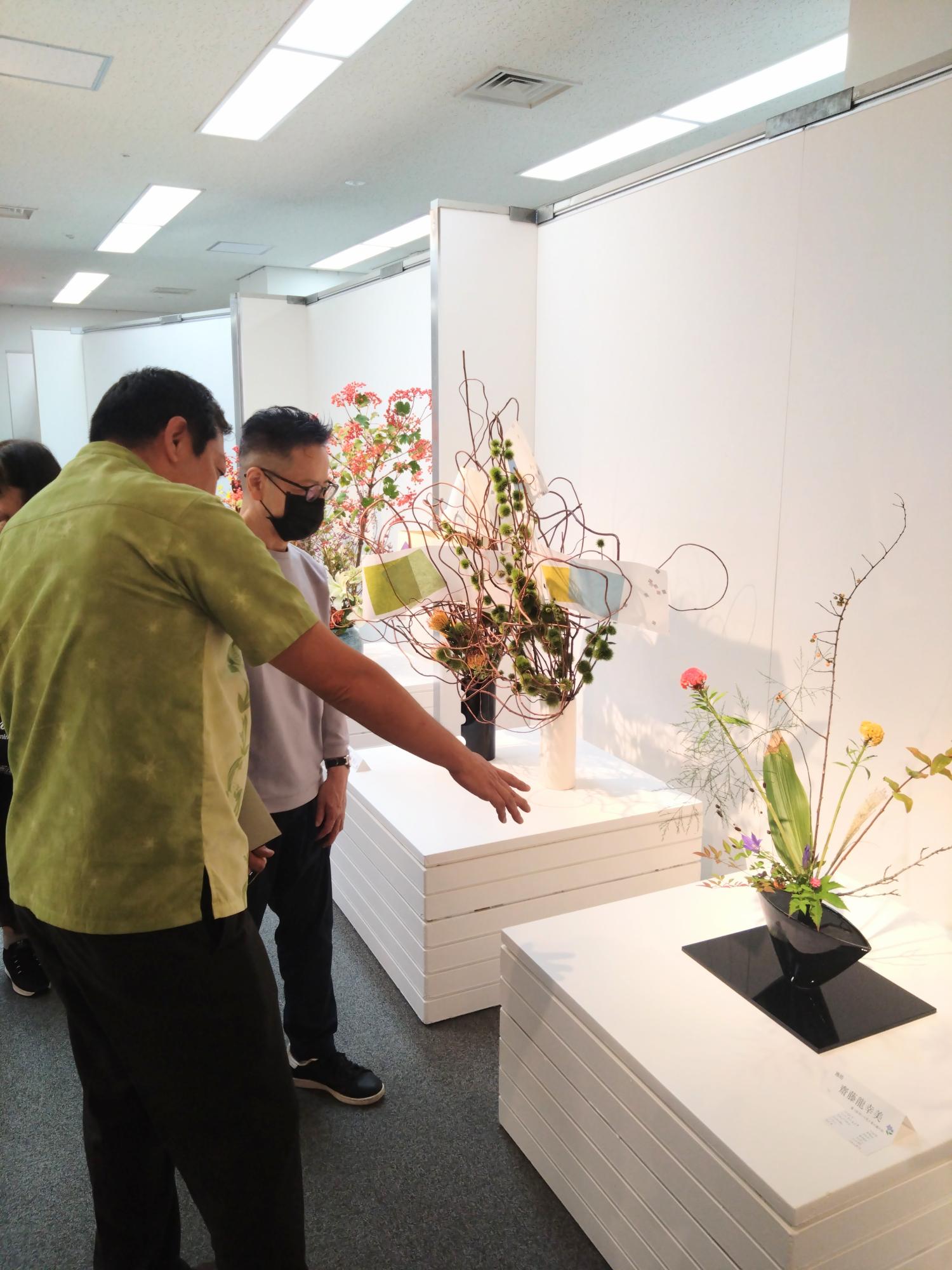 花展の様子