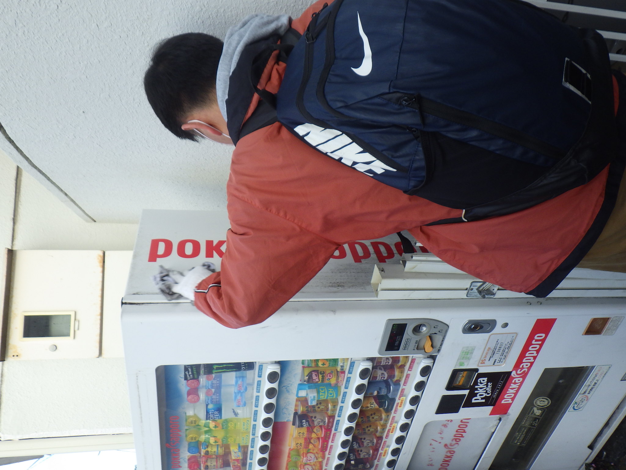 落書き消しの様子(3)です。