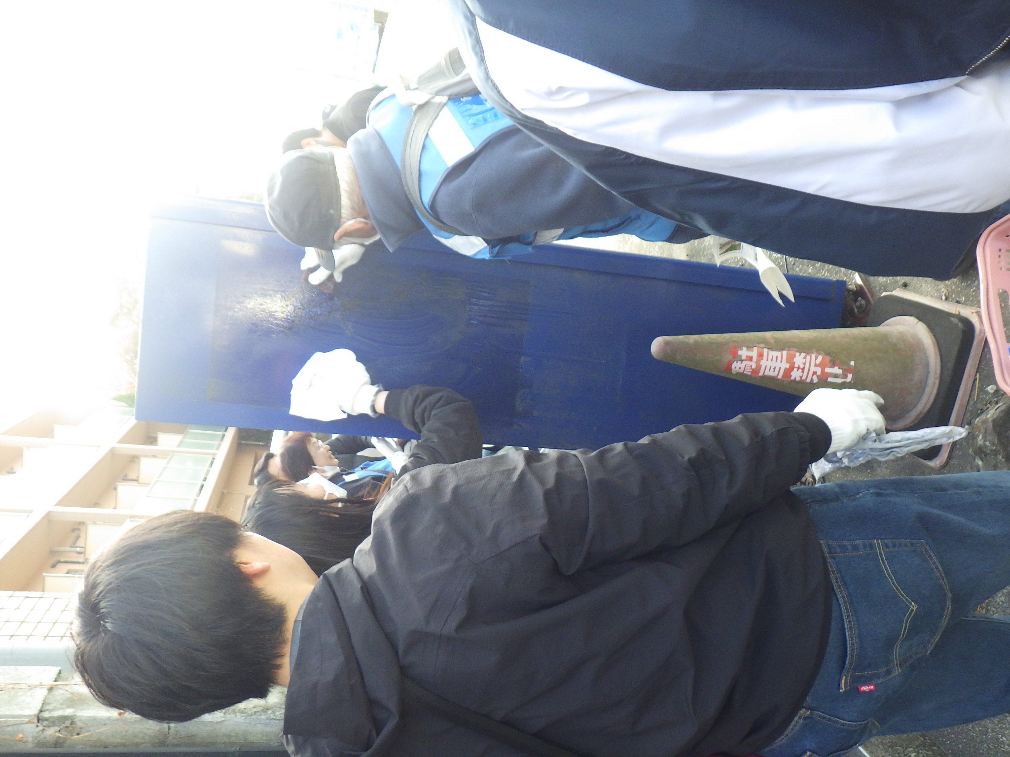 落書き消しの様子(4)です。