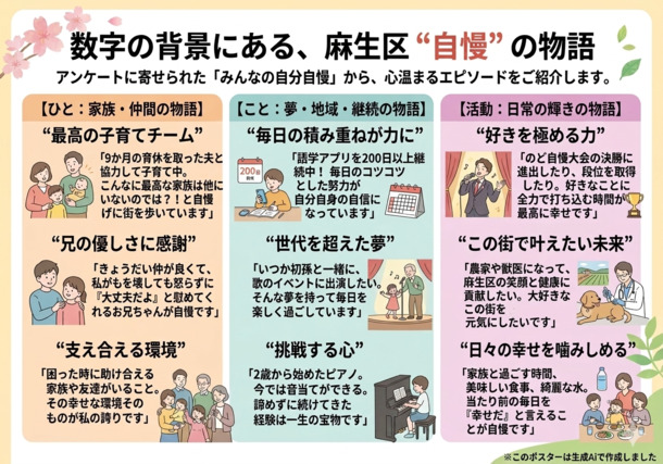 自分自慢の物語