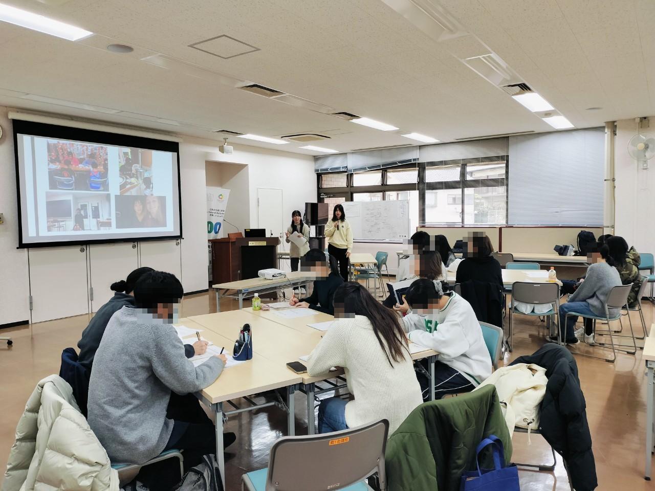 進路相談会の様子