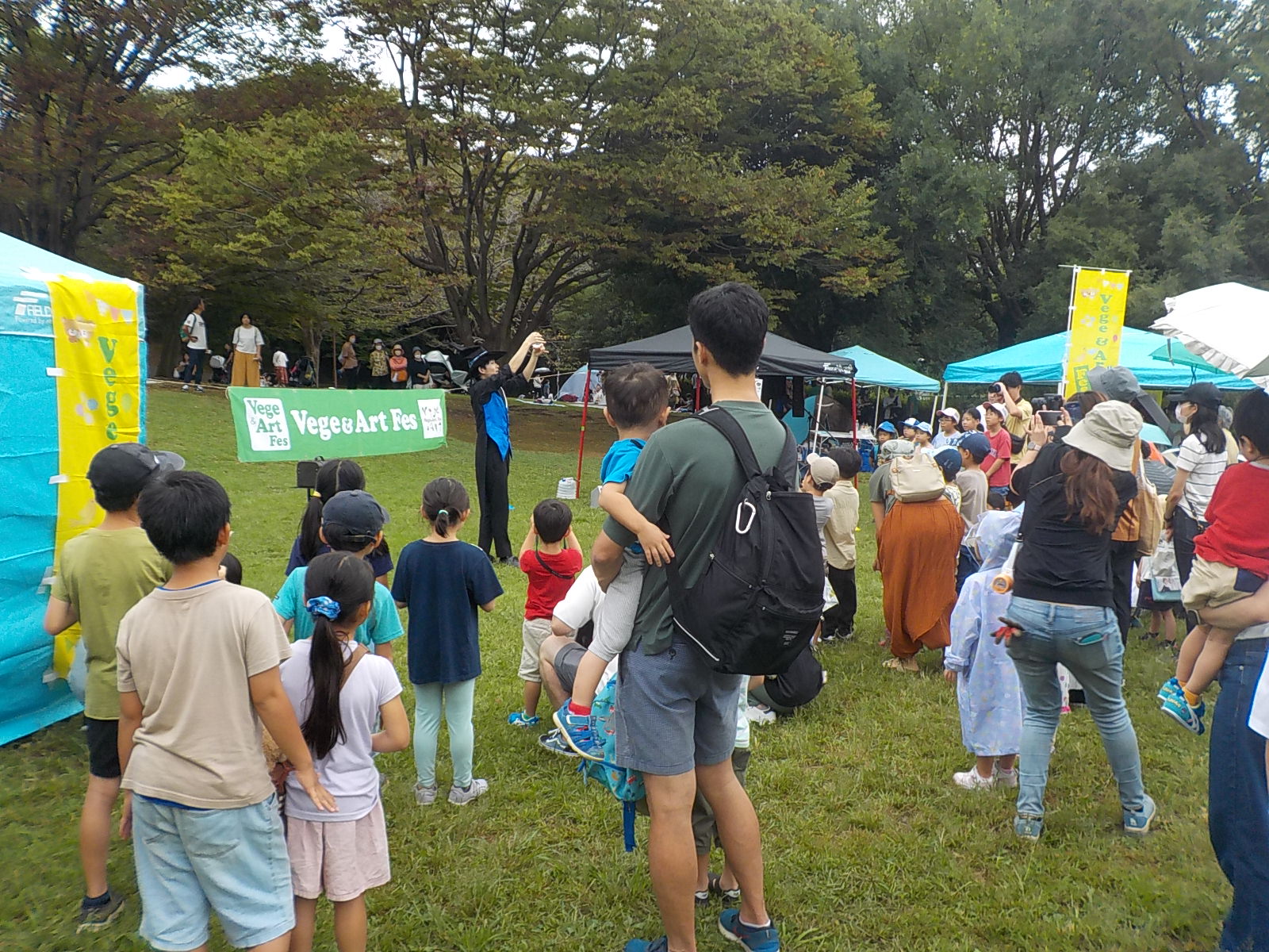ベジフェス　青空ステージ