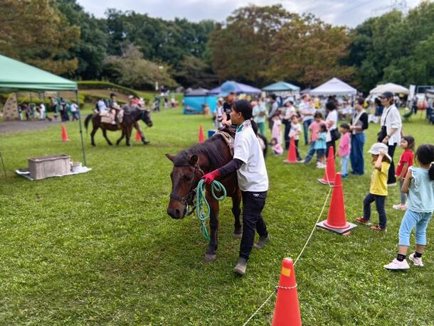 ポニー乗馬体験