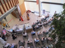 院内コンサートの様子