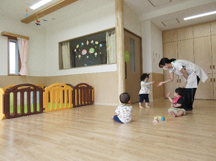 きのこ組の様子