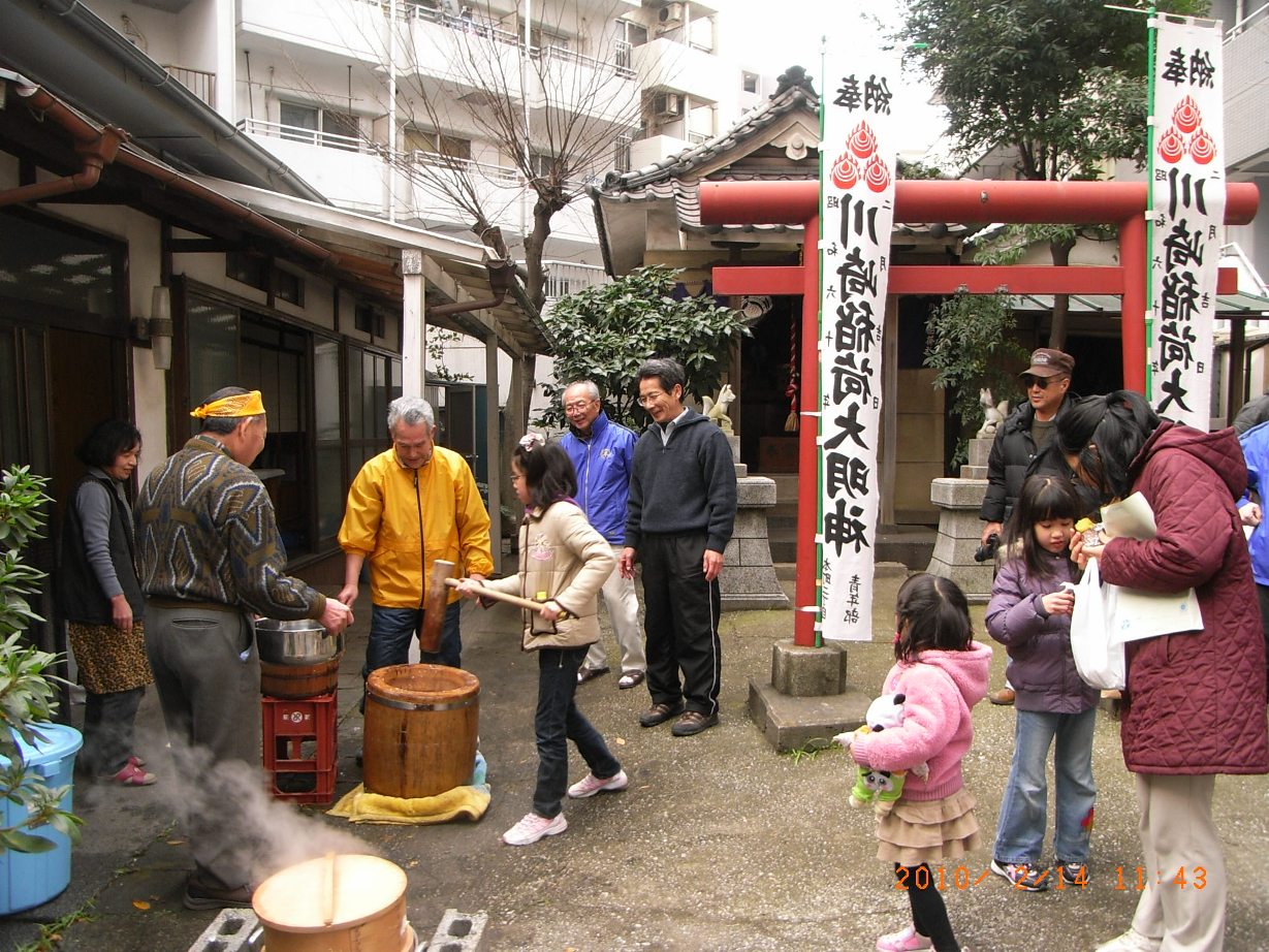 餅つき