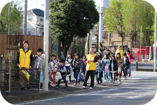 通学路の安全確認