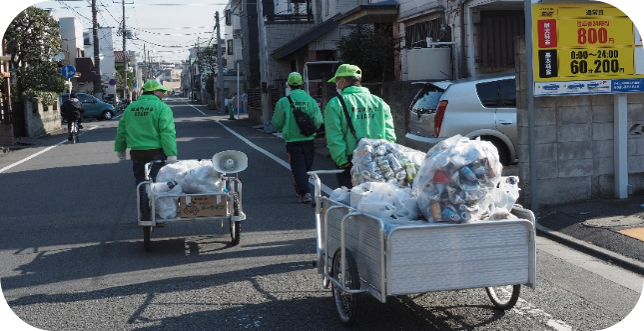 ゴミ拾い活動