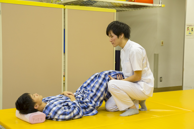 理学療法部門の様子その1