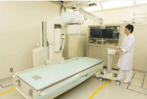 X線透視検査の写真