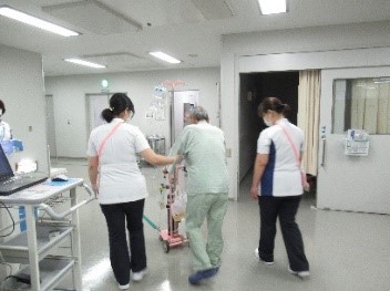 心臓リハビリテーションの様子の写真