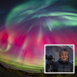 オーロラと中垣哲也氏