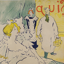 ロートレックのポスター