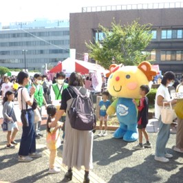 昨年度のあさお区民まつり開催の様子