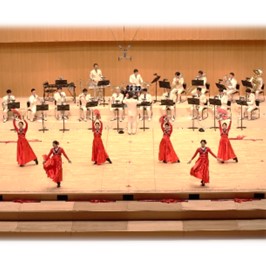 昨年度の音楽隊定期演奏会の様子